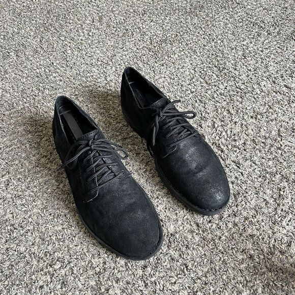 Born Other - BORN Herman Black Distressed Suede Leather Oxfod Shoe Men’s 11 M Comfort